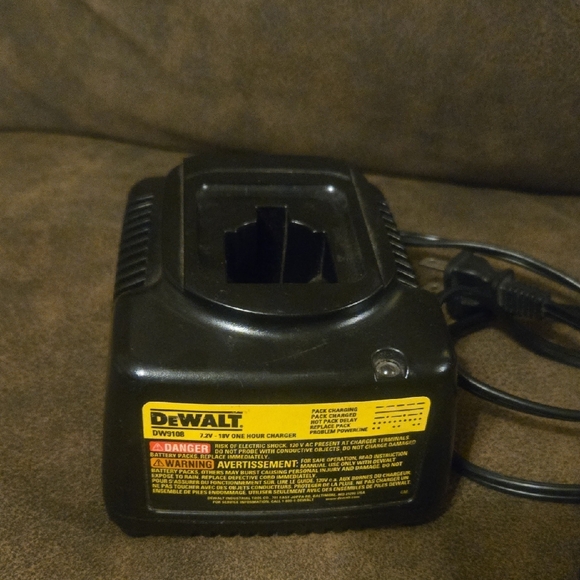 DeWalt Black Power Tool Charger - Picture 3 of 5